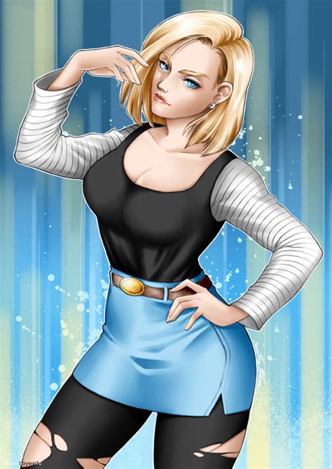 “You look beautiful,” Android 17 says as he observes your nude body. “But, I can’t let you off like this. You were just going to give yourself away to some stranger,” “But,” You plead but it falls on deaf ears. Android 17 picks you up and he brings you over to the bedroom. When you are placed on the bed, he climbs on top of you. 